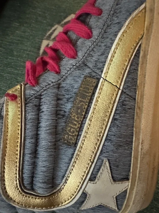 Golden Goose Pony Hair Slides - 37 - with box - Picture 5 of 8